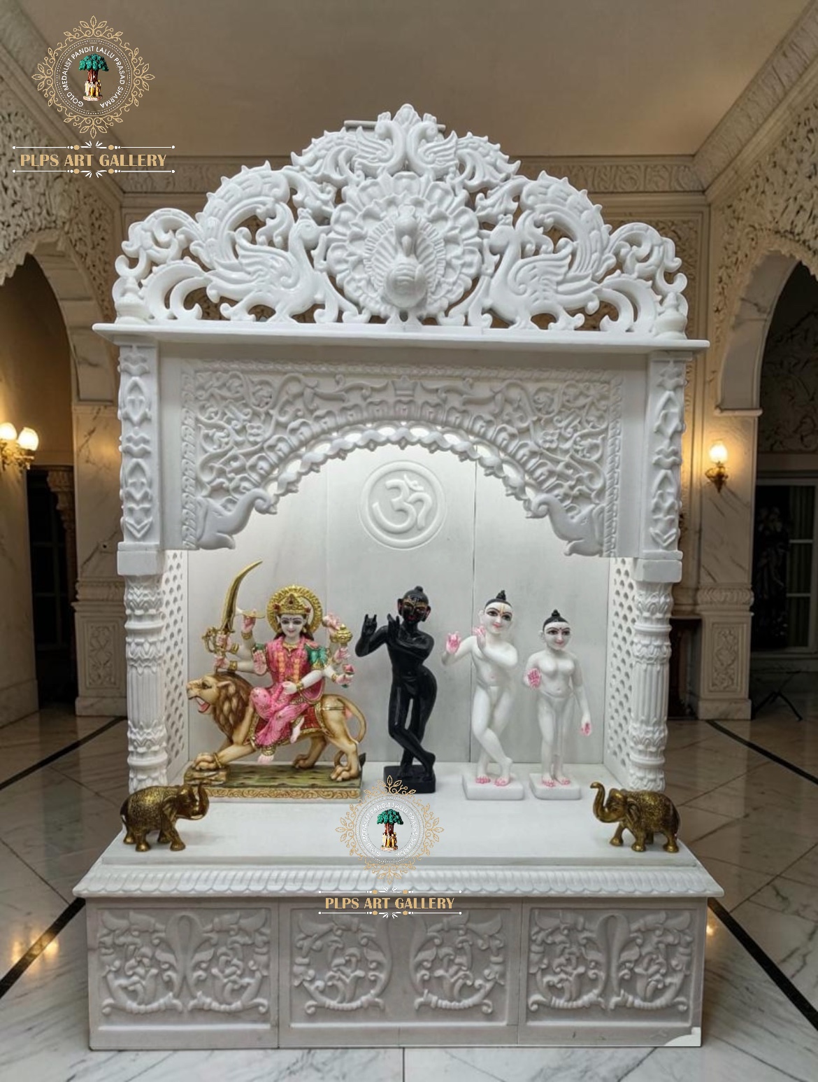 Home mandir temple — PLPS Art Gallery