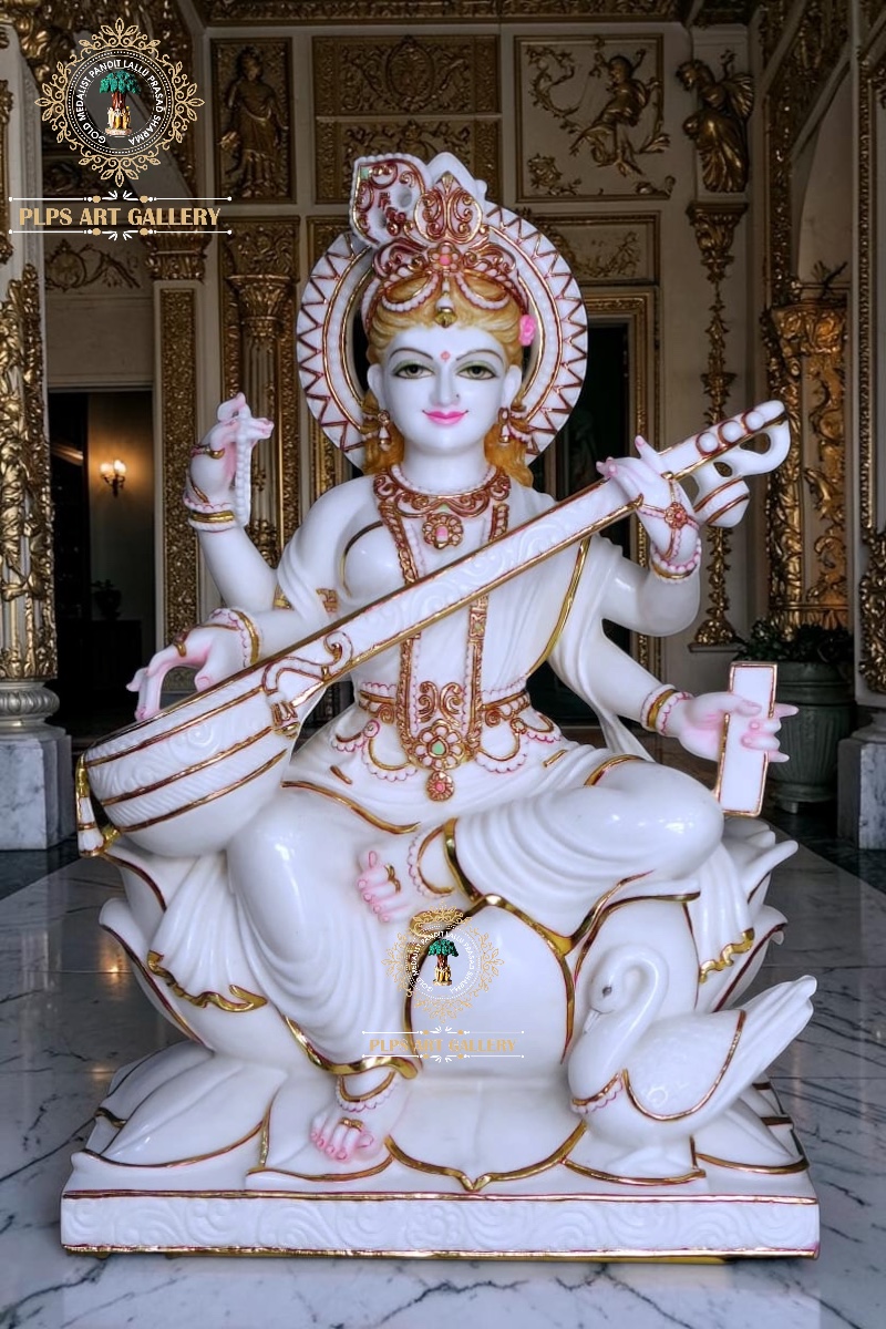 Saraswati Mata Statue — PLPS Art Gallery