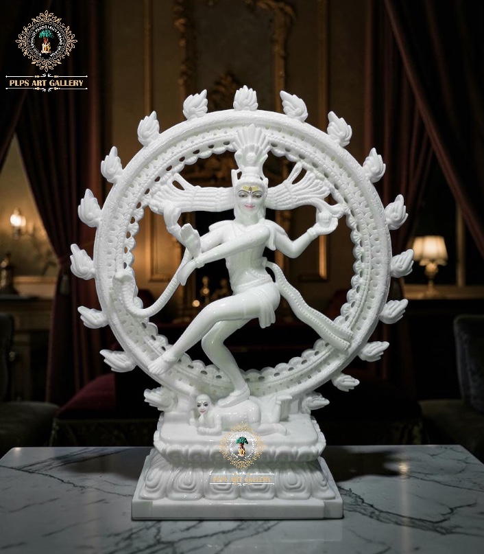 Marble Nataraja statue