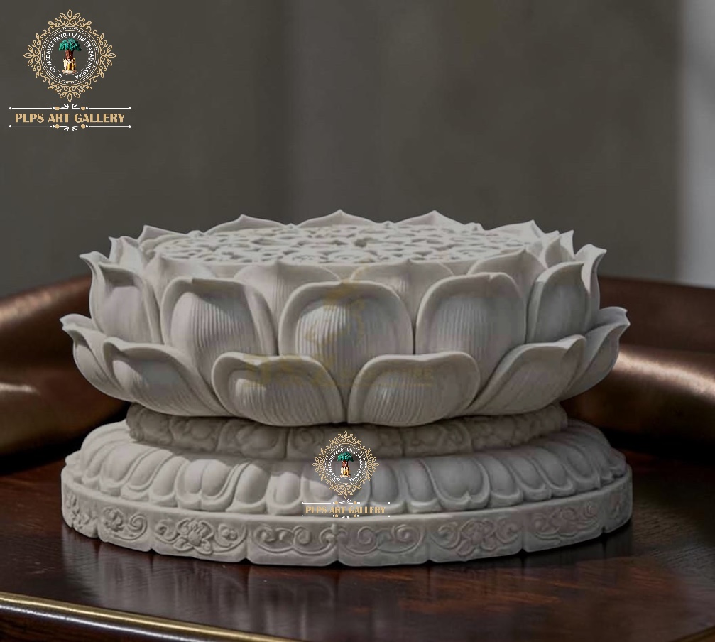 Marble Singhasan — PLPS Art Gallery